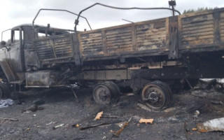 Шли в наступление, а попали в «мясорубку»: ВСУ уничтожили колону оккупантов, фото