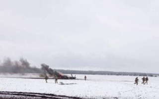 ВСУ уничтожили очередной вертолет оккупантов, фото