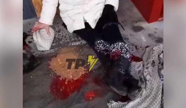 Балаклея подверглась обстрелу: видео пострадавших женщин