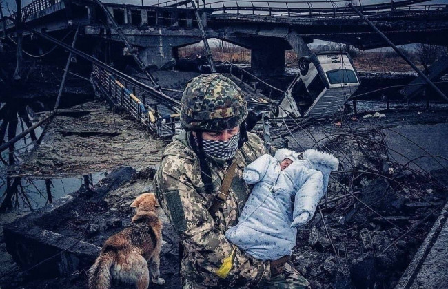 Ирпень и Буча без связи, тепла, электричества, а жители остались без домов