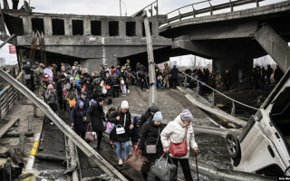Во время эвакуации из Ирпеня войска РФ открыли огонь по гражданским, есть погибшие