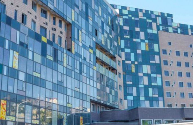 Над больницей «Охматдет» в Киеве сбили ракету