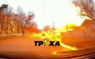 Мощный ракетный удар по Харькову попал на видео