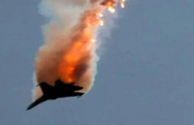 Под Одессой снова сбили военный самолет РФ