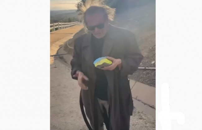 «Мы с народом Украины», — Джек Николсон поддержал нашу страну, видео