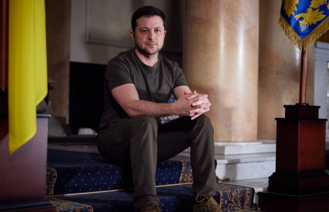 Милош Земан наградит Владимира Зеленского высшей наградой Чехии