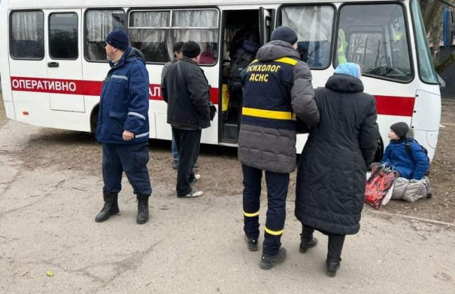 В Ирпене продолжается эвакуация мирного населения, видео