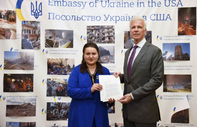 Посол Украины в США Маркарова получила не только похвалу от Байдена, но и медаль для Зеленского