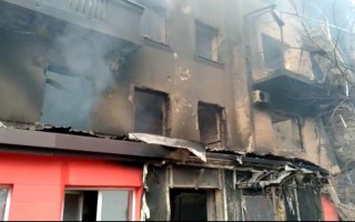 Ракетный удар по Харькову уничтожил консульство Албании: фото