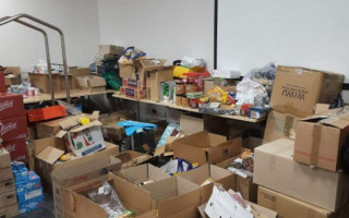 Судді ВС отримують допомогу для армії від польських волонтерів, фото