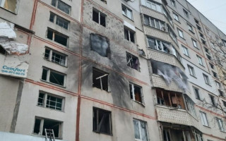 В Харькове разбомбили здания, пережившие войну с Гитлером