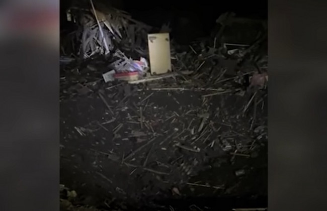 По Житомиру нанесли авиаудар: разрушен жилой дом и котельная, видео