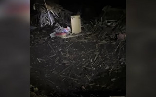 По Житомиру нанесли авиаудар: разрушен жилой дом и котельная, видео