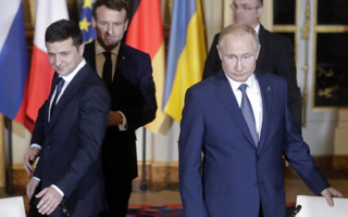 Киев обратился к канцлеру Германии с просьбой организовать встречу Зеленского и Путина