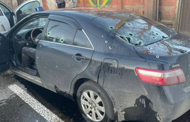 Замглавы КГГА опубликовал видео с места, где застрелили экс-чиновника СБУ Демьяненко