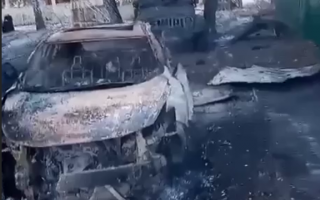 Российские войска разбомбили два села в Донецкой области, видео