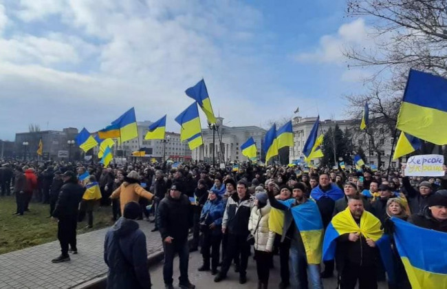 В Херсоне разгоняют фейки о том, что «Украина бросила город на произвол судьбы»