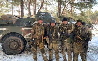 На Луганщині українські прикордонники захопили ворожу БРДМ та полонили окупанта: фото