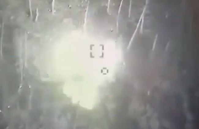 «Байрактар» уничтожил «Ураган» оккупантов: эффектное видео