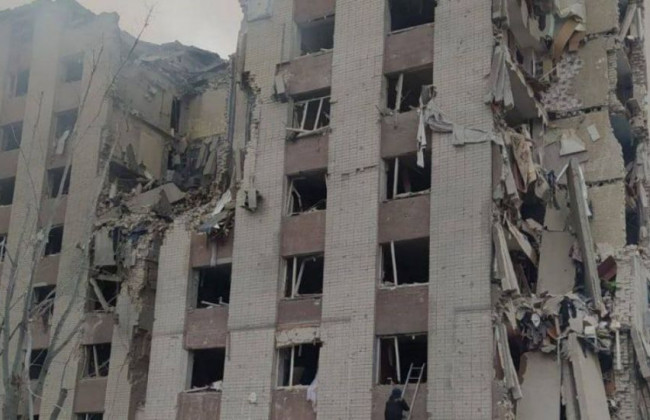 По Чернигову снова был нанесен авиаудар