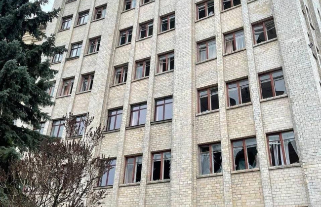Как выглядит Харьковский национальный университет имени Каразина после обстрелов, фото