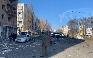 Остатки сбитой ракеты упали в районе Куреневки в Киеве, — Сергей Лещенко