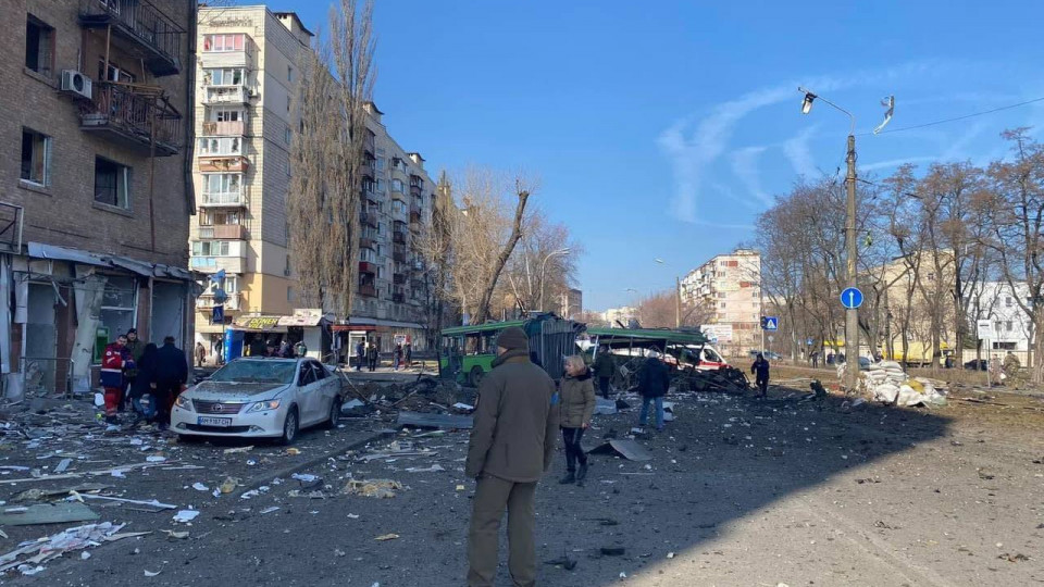 Остатки сбитой ракеты упали в районе Куреневки в Киеве, — Сергей Лещенко