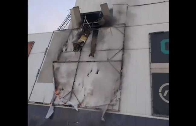 Во время артобстрела Киева под удар попал ТРЦ Lavina Mall: фото и видео