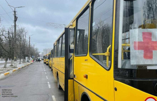 Из-за боев под Броварами из сел не могут эвакуировать людей