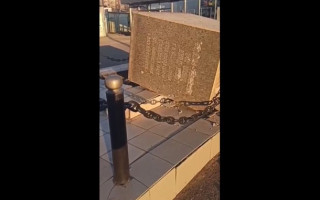 Под Одессой вандалы атаковали памятник чекистам