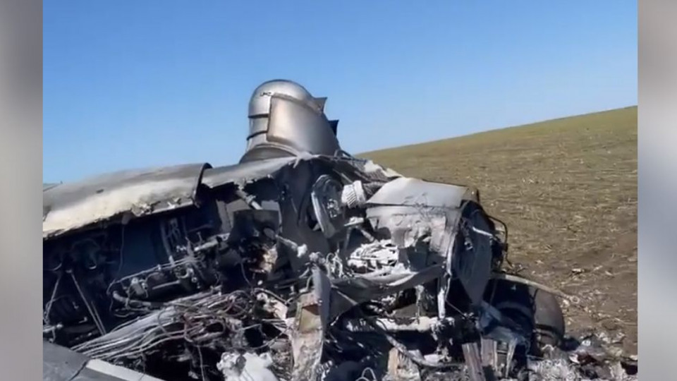 Под Николаевом сбили очередной вертолет оккупантов, видео