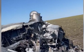 Под Николаевом сбили очередной вертолет оккупантов, видео