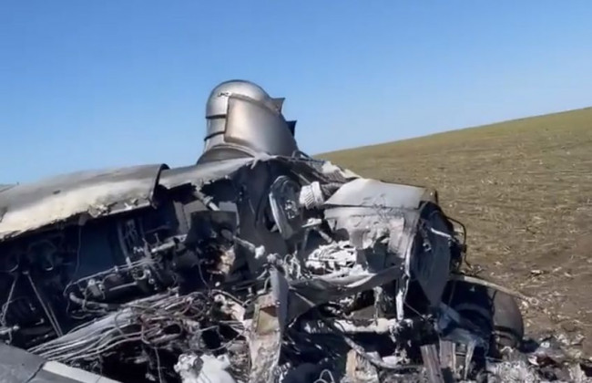 Под Николаевом сбили очередной вертолет оккупантов, видео