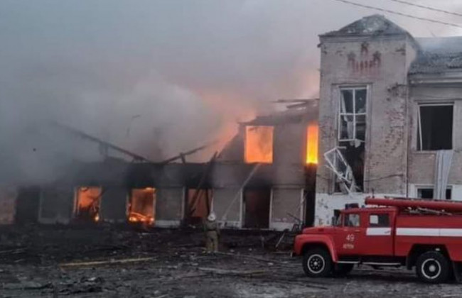 Оккупанты нанесли ракетный удар по Мерефе