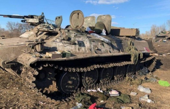 ВСУ отбросили оккупантов от Киева на правом берегу Днепра на 70 километров