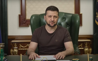 Зеленський записав звернення до українців за підсумками 24-го дня війни: відео