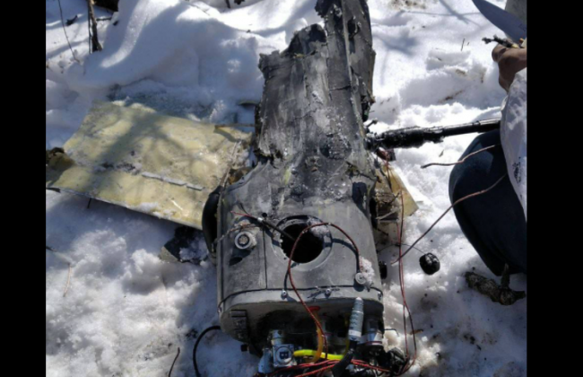 Под Харьковом сбили два российских беспилотника: фото