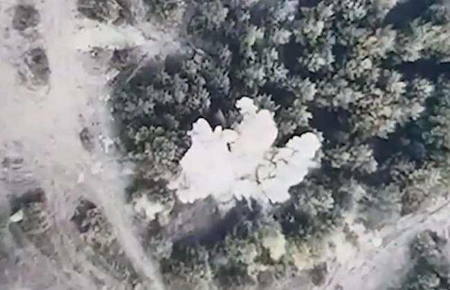 Главнокомандующий ВСУ показал, как работает украинская артиллерия: видео