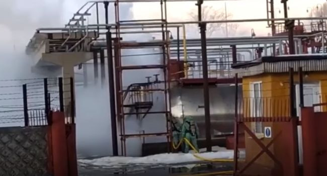 Утечка аммиака на «Сумыхимпроме»: появилось видео происшествия