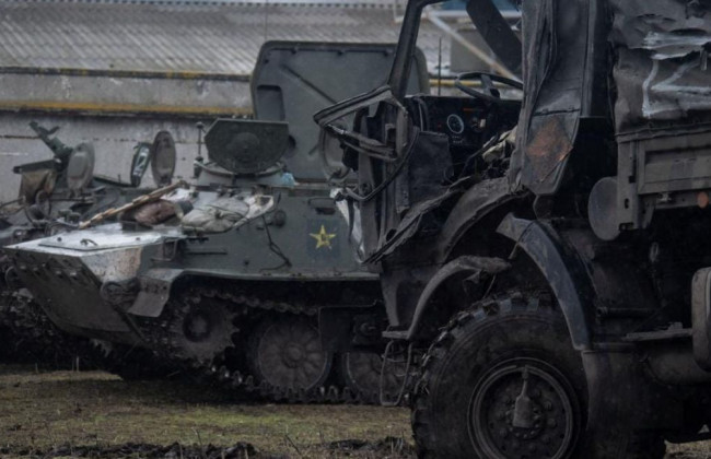 ВСУ уничтожили вражеский танк «Черный орел», фото