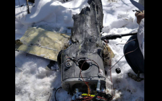 Под Харьковом сбили два российских беспилотника: фото