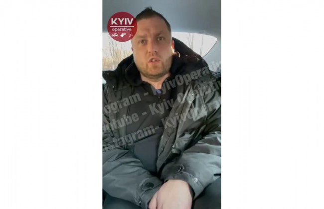 Киевлянина, который выложил фото украинской военной техники в ТРЦ, задержали, ВИДЕО допроса
