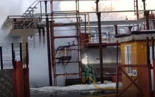 Утечка аммиака на «Сумыхимпроме»: появилось видео происшествия