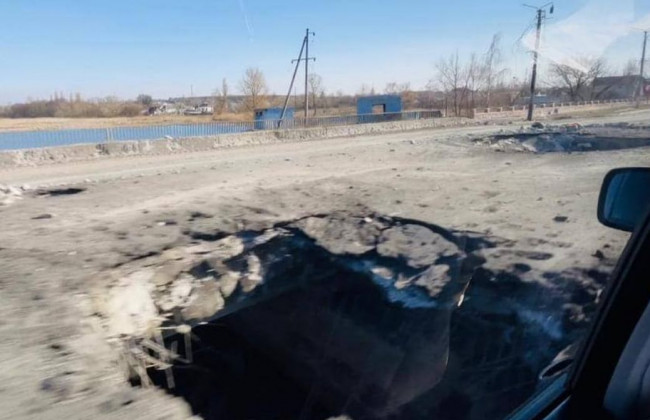 Появились фото и видео из освобожденного города Макаров