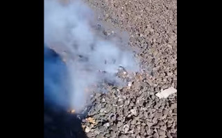 По Краматорску оккупанты ударили фосфорными снарядами, видео