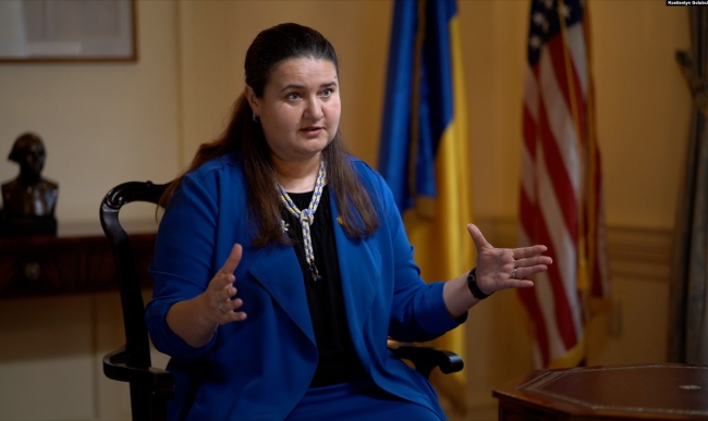 Посол України у США Оксана Маркарова: «Ми не могли дозволити собі ходити і розводити паніку»