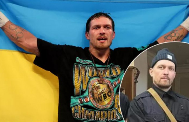 Боксер Александр Усик уехал из Украины для подготовки к бою против Энтони Джошуа