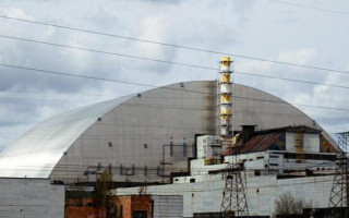 Возле Чернобыльской АЭС горят леса