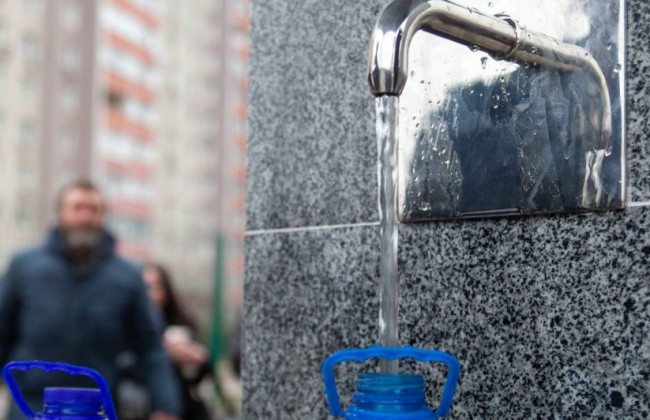 Где в Киеве бесплатно получить питьевую воду: карта