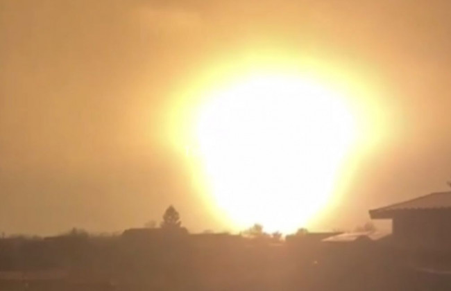 На Київщині в селі Калинівка обстріляли нафтобазу, — ДСНС